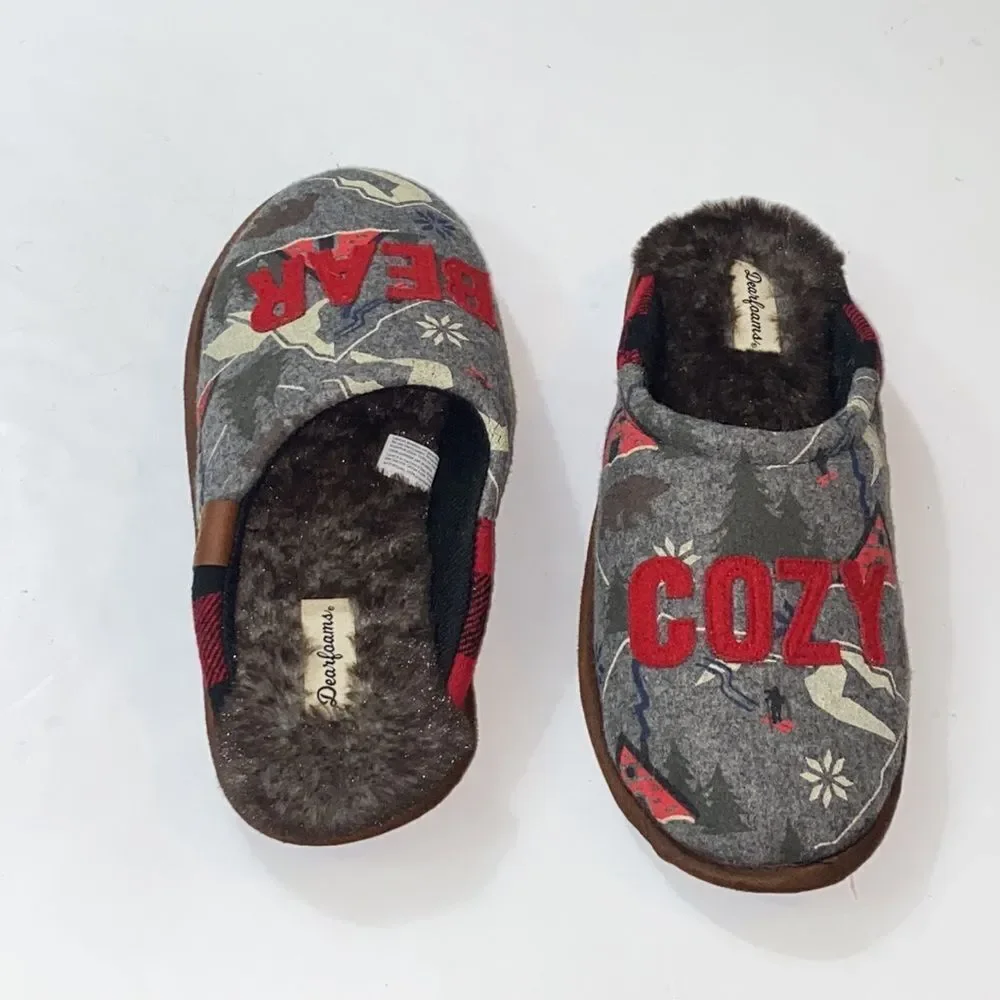 New Dearfoarms Com Cozy Bear Unixes Shoes Slippers Size Men 7-8 Women 9-10